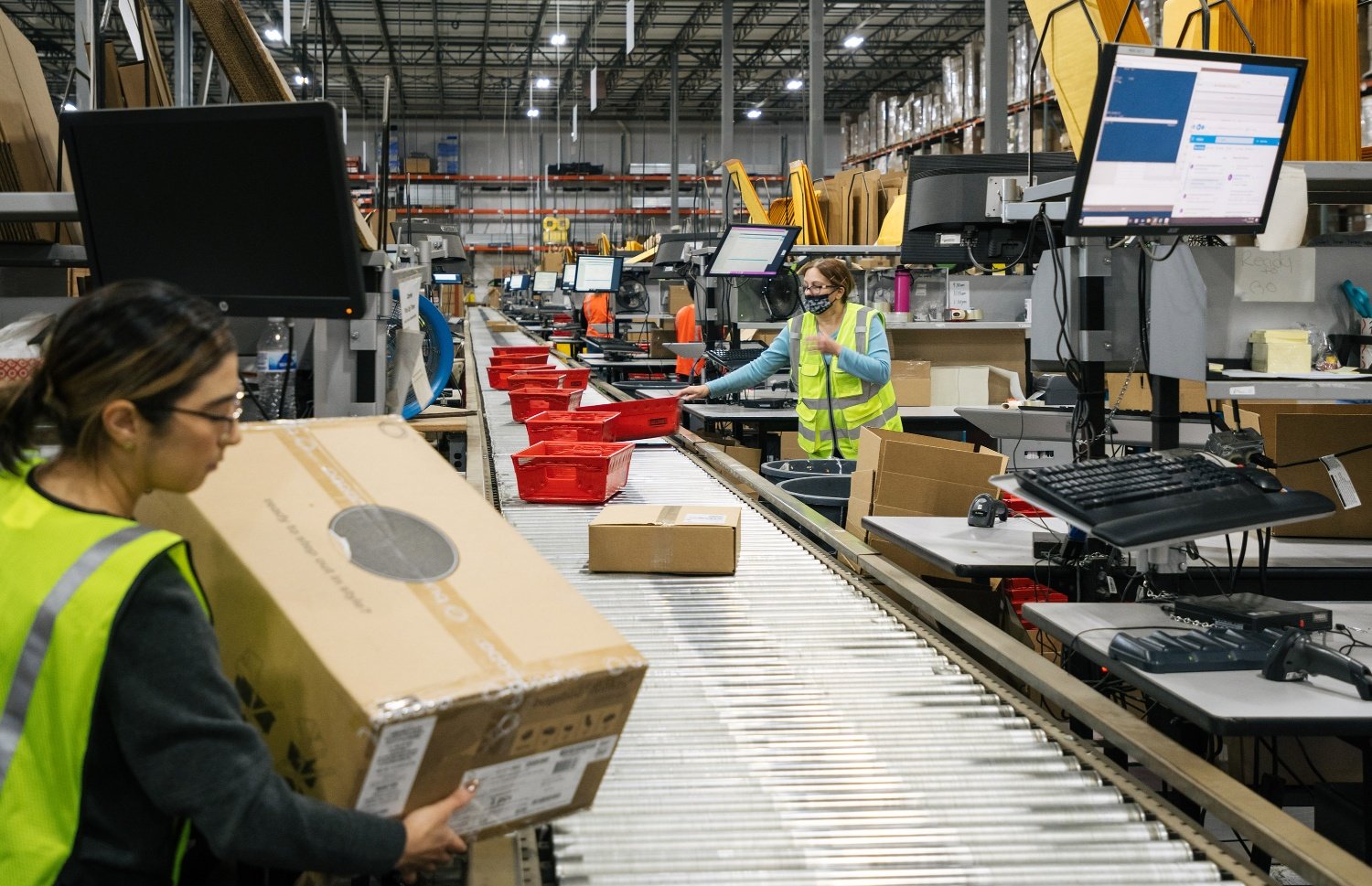 Fulfillment operations in a Verst warehouse location