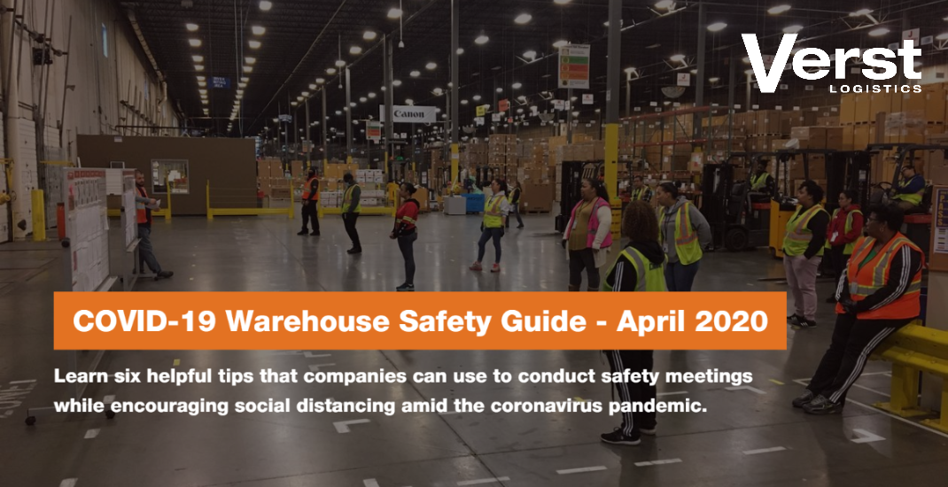 COVID-19 Warehouse Safety Guide with Topics of Discussion for Managers During Meetings