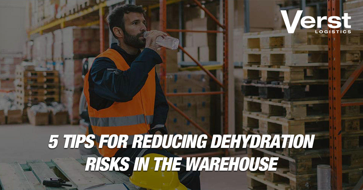 how to prevent dehydration of warehouse workers using safety guide & calendar & topics for meeting discussions